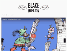 Tablet Screenshot of blakehamilton.com